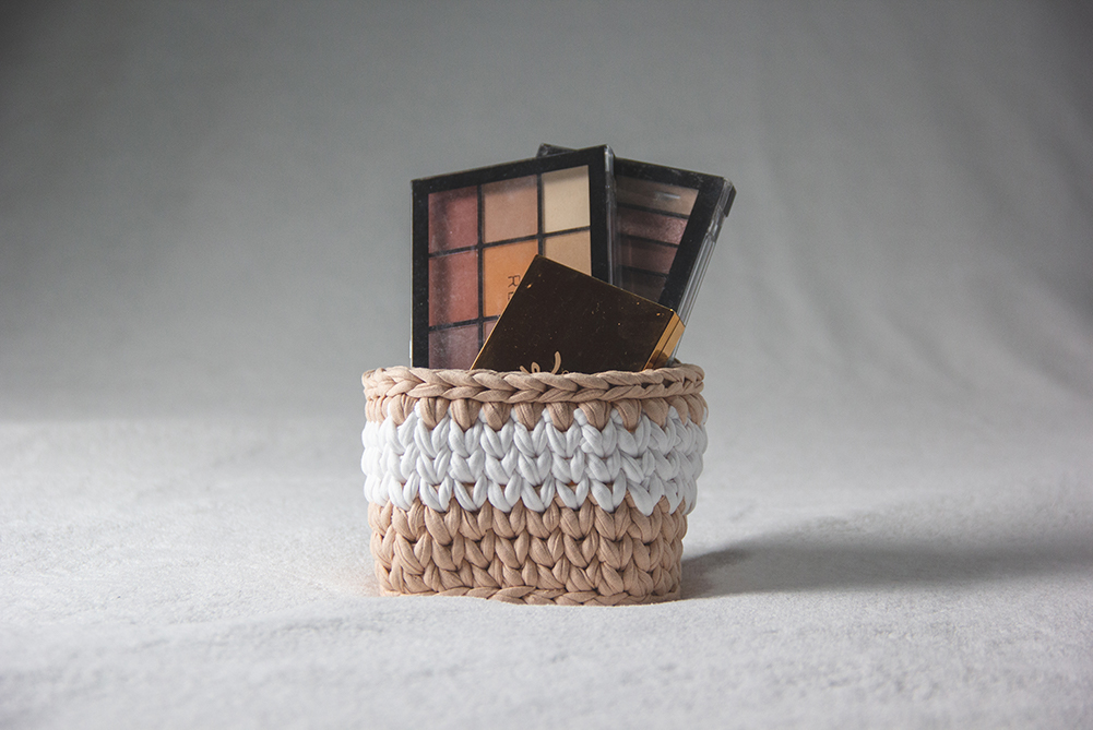 Product Photography of Peach Basket