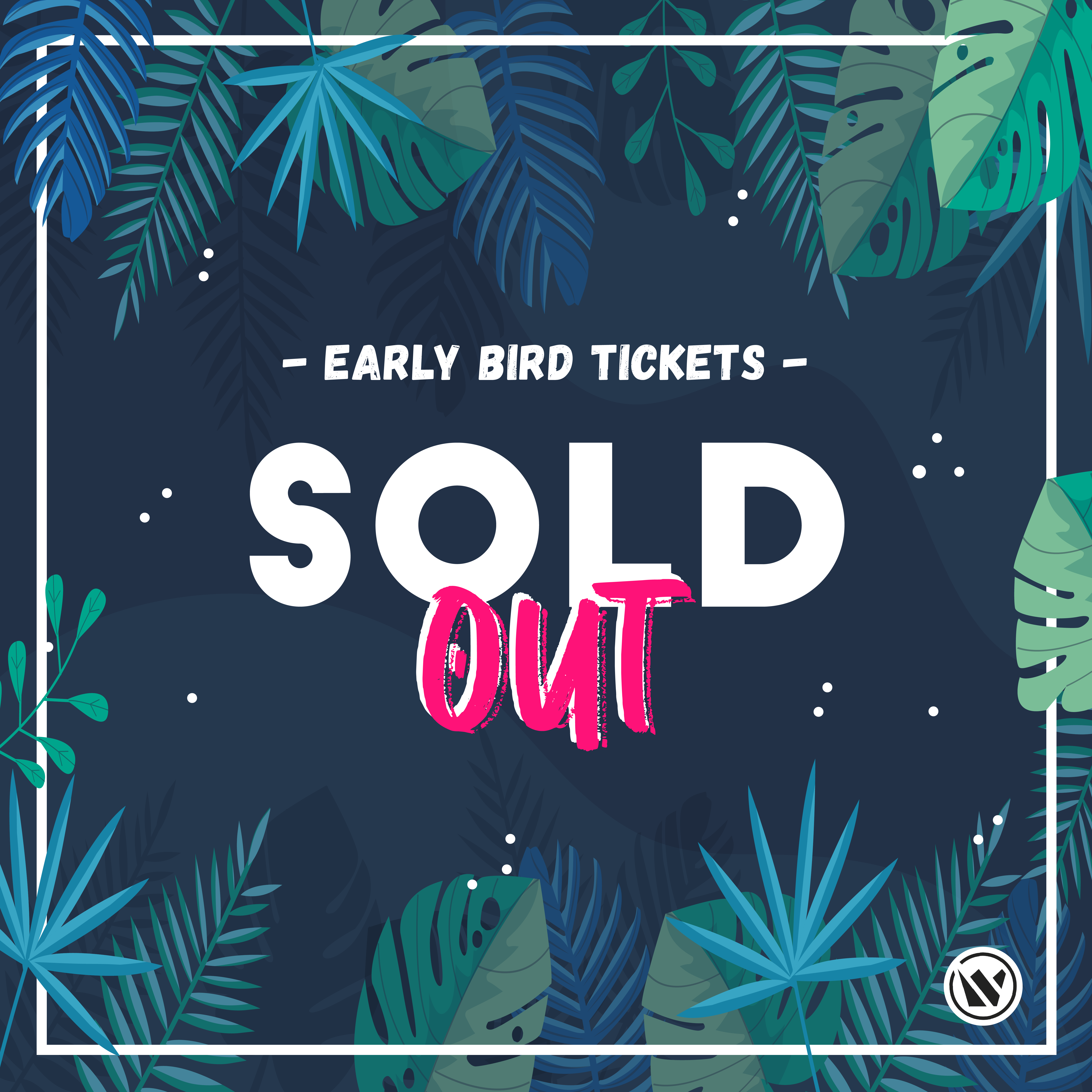 Design of Sold Out Event Post
